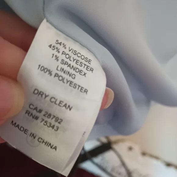 House of Harlow 1960 Blue Blazer with Wide Lapels and Relaxed Fit - Picture 11 of 12